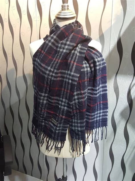 burberry blue label scarf 2015|burberry scarf identification.